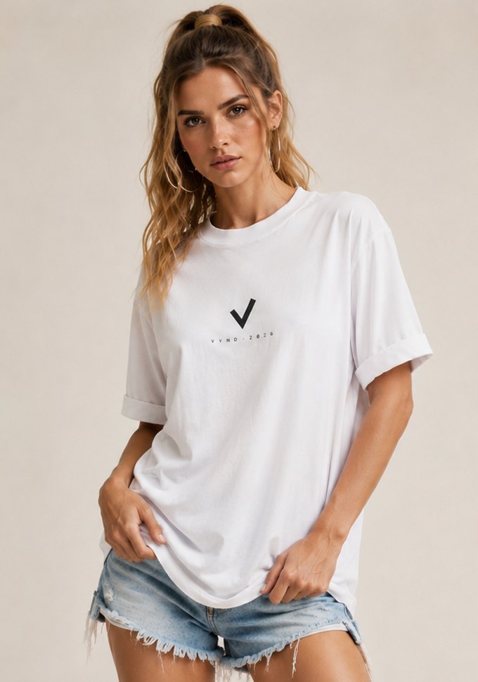 Camiseta papel, frente