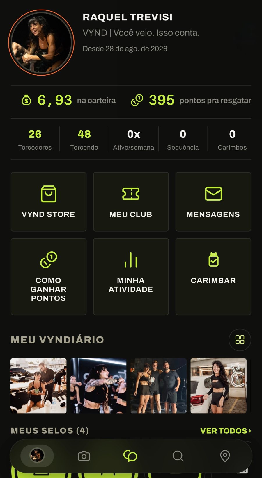 Vyndiário, o álbum pessoal