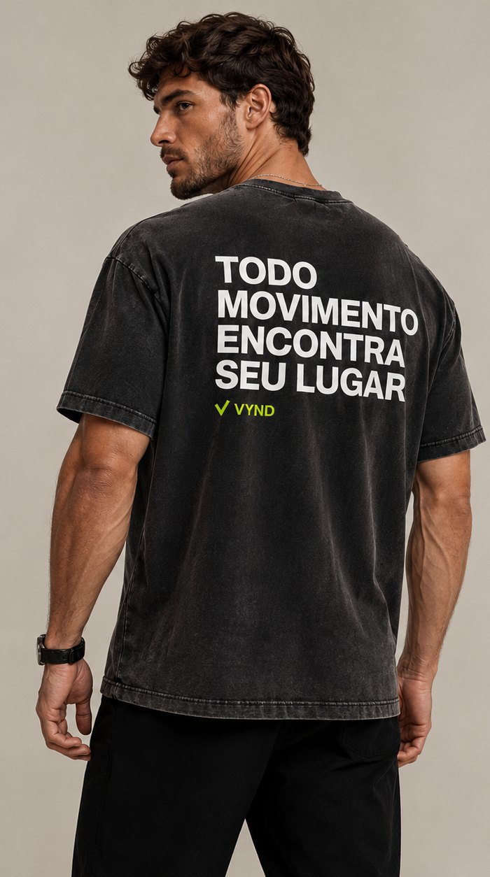 Camiseta manifesto, costas estampadas